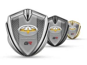 Toyota 3D Emblema Insignia Experto Concepto Acero Inox 3D